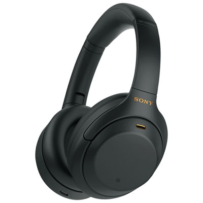 Image of Sony WH-1000XM4 Over-Ear Noise Cancelling Bluetooth Headphones - Black