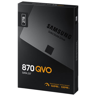 SSD : l'excellent Samsung 860 QVO de 1 To est soldé sur