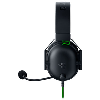 Razer BlackShark V2 X Gaming Headset with Microphone - Black/Green