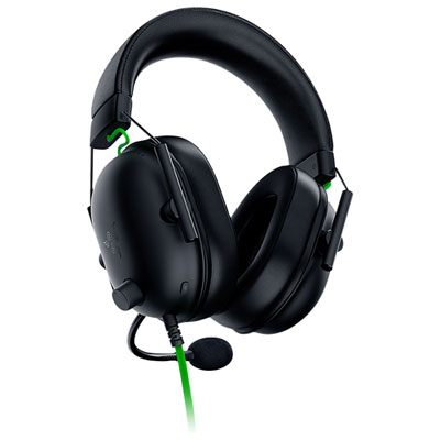 Razer BlackShark V2 X Gaming Headset with Microphone - Black⁄Green | Best  Buy Canada