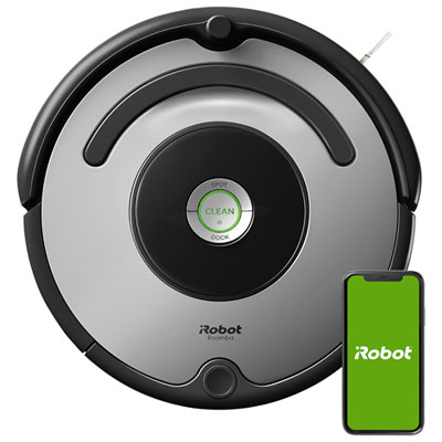 iRobot Roomba 677 Wi-Fi Robot Vacuum - Grey
