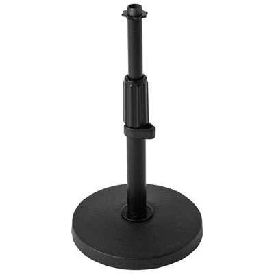 Image of Ikon Audio Adjustable Desk Microphone Stand (IKA-DMS72) - Black