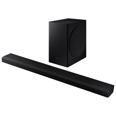 Open Box - Samsung HW-Q70T 300-Watt 3.1.2 Channel Sound Bar with Wireless Subwoofer