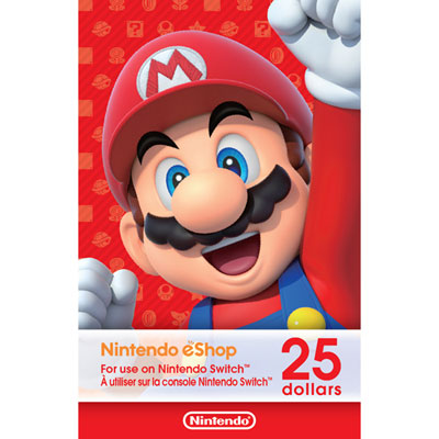 Image of Nintendo eShop $25 Gift Card - Digital Download