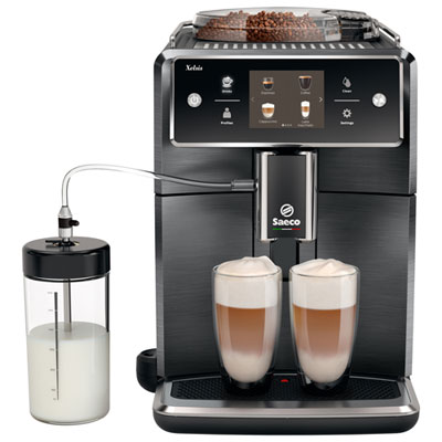 Image of Saeco Xelsis Super-Automatic Espresso Machine with AquaClean Filter - Black