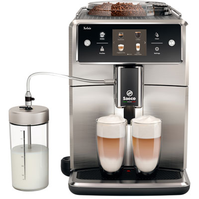 Image of Saeco Xelsis Super-Automatic Espresso Machine with AquaClean Filter - Stainless Steel