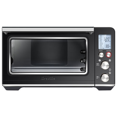 Image of Breville Smart Oven Air Fry Convection Toaster Oven - 0.8 Cu. Ft./22.7L - Black Truffle