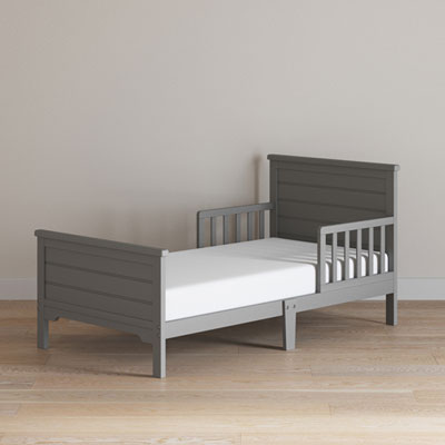 Image of Forever Eclectic Woodland Traditional Kids Bed - Toddler - Brushed Pebble