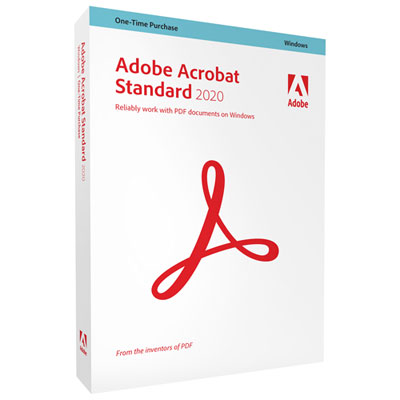 Image of Adobe Acrobat Standard 2020 (PC) - 1 User - English