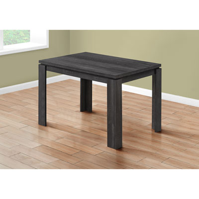 Image of Farmhouse Contemporary 4-Seat Dining Table - Black