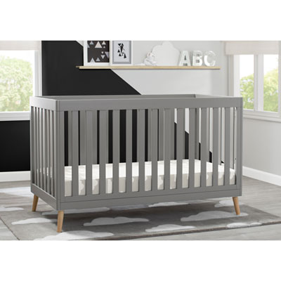 Image of Delta Children Tucker 4-in-1 Convertible Crib - Grey