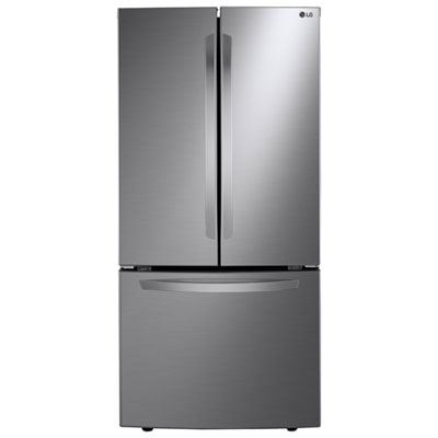 LG 33" 25.1 Cu. Ft. French Door Refrigerator (LRFNS2503V) - Platinum Silver Steel Like the fridge, not impressed with LG