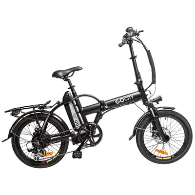 GO City Foldable Lightweight Electric City Bike (500W Motor/Up to 72km Battery Range/32km/h Top Speed) -Exclusive Retail Partner It has good acceleration with the 500 watt motor compared to my other 500w mountain ebike probably due to smaller wheels giving it more torque