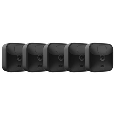 Blink Outdoor Wire-Free 1080p IP Security Camera System - 5-Pack - Black