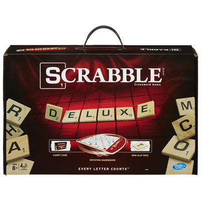 Image of Scrabble Deluxe Board Game - English