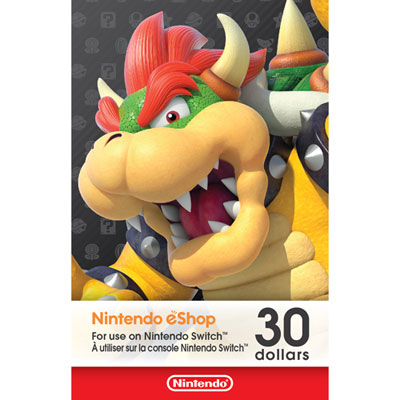 Image of Nintendo eShop $30 Gift Card - Digital Download