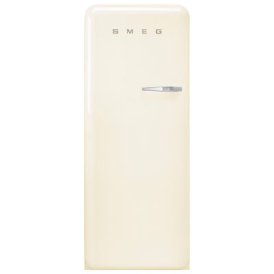 Réfrigérateur À Une Porte 9,2 Pi³ 24 Po De Style Années 50 De Smeg (Fab28Ulcr3) - Crème