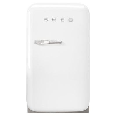 Smeg 50's 1.2 Cu. Ft. Freestanding Bar Fridge (FAB5URWH3) - White