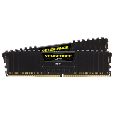 Image of Corsair Vengeance LPX 16GB (2 x 8GB) DDR4 3200MHz Desktop Memory (CMK16GX4M2B3200C16)
