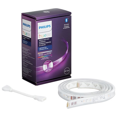 Image of Philips Hue 1m (3.3 ft.) LED Lightstrip Plus Extension