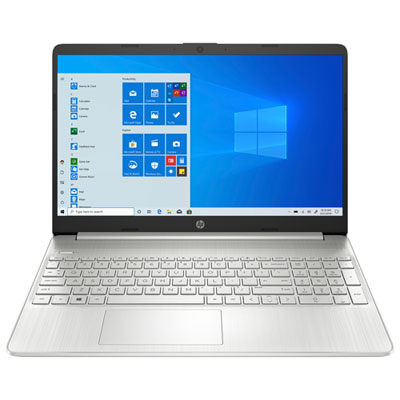 "HP 15.6"" Laptop - Intel Core i5-1135G7 - 16GB DDR4 - 1TB SSD - Intel Iris Xe - Windows 10 Home - Natural Silver - Bilingual"
