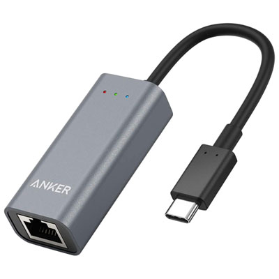 Image of Anker USB-C to Ethernet Adapter (A8341HA1-5)