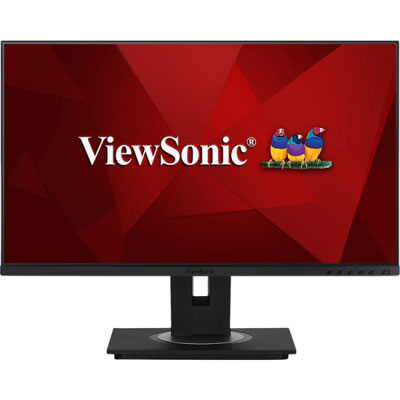 Open Box - ViewSonic VG2455-2K 24" IPS 1440p Monitor with USB 3.1 Type C HDMI DisplayPort