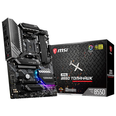 MSI MAG B550 Tomahawk ATX AM4 DDR4 Motherboard for AMD Ryzen 3000/4000/5000 Series CPUs [This review was collected as part of a promotion