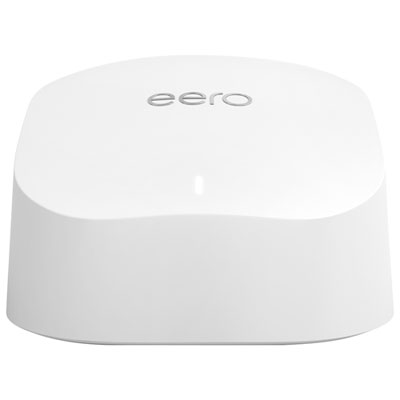 Image of eero 6 Wireless AX1800 Dual-Band Wi-Fi 6 Mesh Router (B086P9NW11)