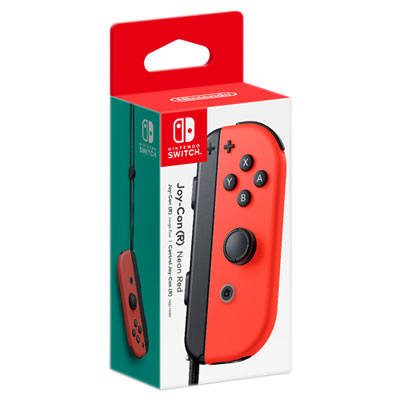 Image of Nintendo Switch Right Joy-Con Controller - Neon Red