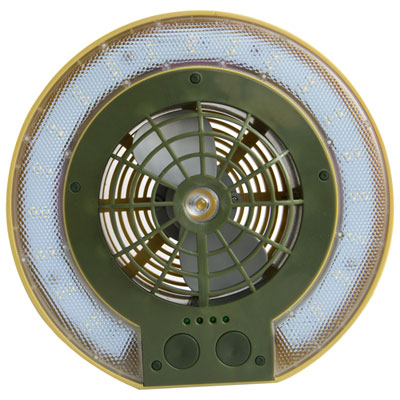 Image of Tru De-Light Rechargeable Li-ion LED Fan Light - Green