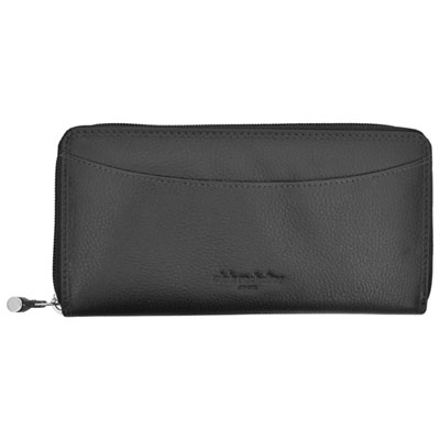 Club Rochelier RFID Genuine Leather Card Holder Wallet - Black