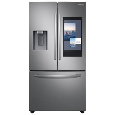 "Samsung Family Hub 36"" French Door Refrigerator (RF27T5501SR/AC) -Stainless -Open Box -Scratch & Dent"