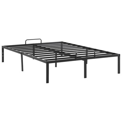 Rylee Modern Bed Queen Black Best, Tatago Bed Frame Assembly Instructions