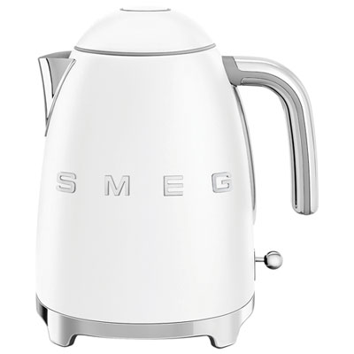 Smeg 50's Style Electric Kettle - 1.7L - Matte White