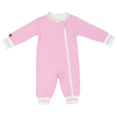 Juddlies Cottage Cotton Jumpsuit - 12 to 18 Months - Sunset Pink