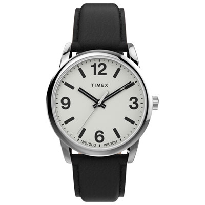 Image of Timex Easy Reader Bold 38mm Men's Casual Watch - Black/Silver/White