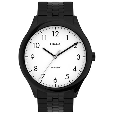 Image of Timex Easy Reader 40mm Men's Casual Watch - Black/White
