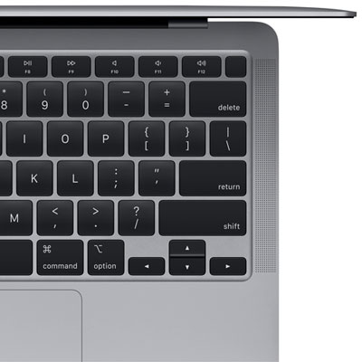 MacBook Air de 13,3 po + Touch ID Apple (Aut. 2020) - Gris cos. (M1 