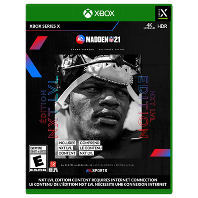 MADDEN NFL 21 EA SPORTS Microsoft Xbox One / Xbox Series X NXT LVL 4K HDR