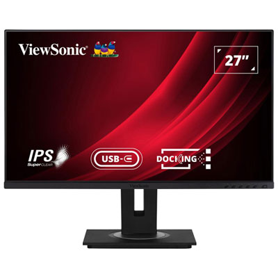 Moniteur Del Ips Uhd 4K 60 Hz Gàg 5 Ms De 27 Po De Viewsonic (Vg2756-4K) - Noir The adjustability: great