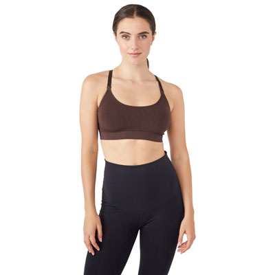 Modern Eternity Bella Yoga Seamless Nursing Bra - Small - Chocolate