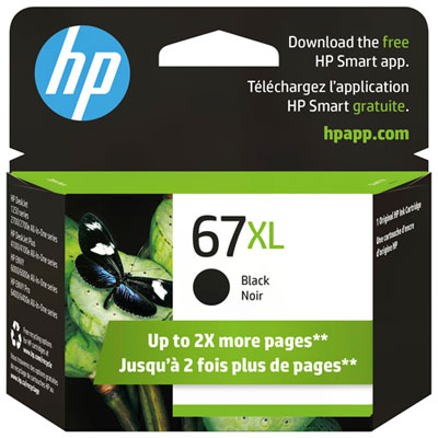 HP 67XL Black Ink (3YM57AN#140) HP 67 XL Black Ink