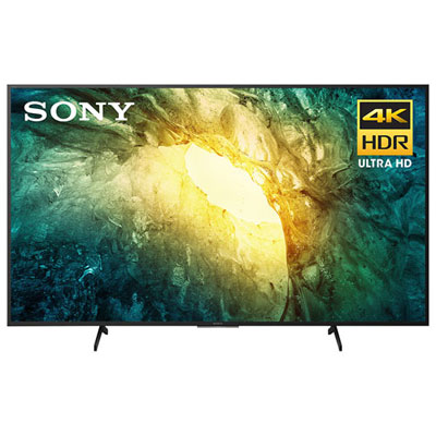 "Open Box - Sony 75"" X750H 4K UHD HDR10 LED Android TV Smart TV (KD75X750H) - 2020 - Great for Gaming & Streaming"