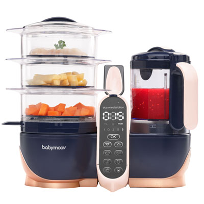 Image of Babymoov Duo Meal Station XL Food Processor - Navy