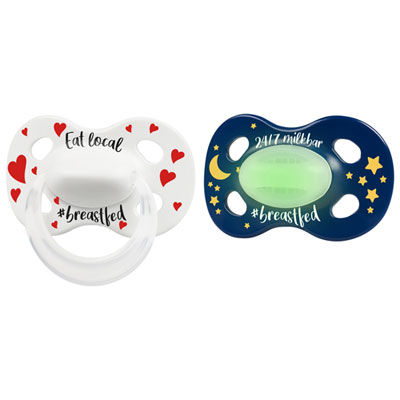 Image of Medela Day & Night Pacifier - 0-6 Months - 2 Pack