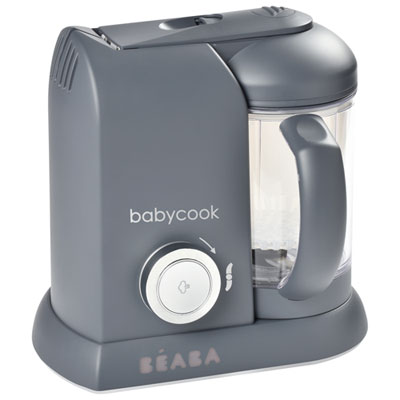 Image of Beaba Babycook Solo Baby Food Maker - 4.7 Cups - Charcoal