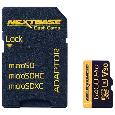Image of Nextbase 64GB 70 MB/s microSD Memory Card