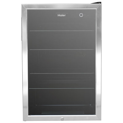 Haier 20.5 Cu. Ft. 150-Can Freestanding Beverage Centre (HEBF100BXS) - Stainless Steel Great beverage refrigerator!