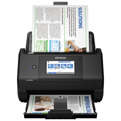 Epson WorkForce ES-580W Wireless Document Scanner Excellent Document Scanner!